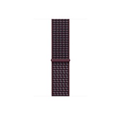 Watch Acc/46/Burgundy Plaid Sport Loop