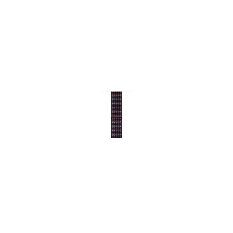 Watch Acc/46/Burgundy Plaid Sport Loop