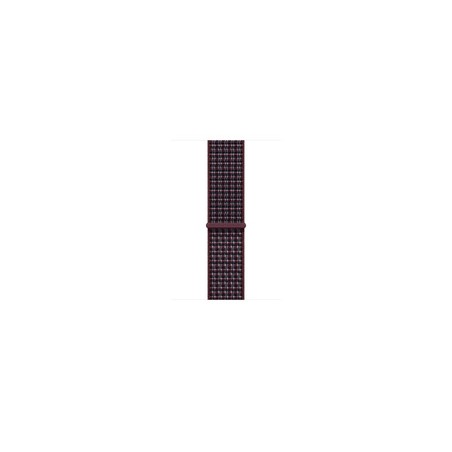 Watch Acc/46/Burgundy Plaid Sport Loop