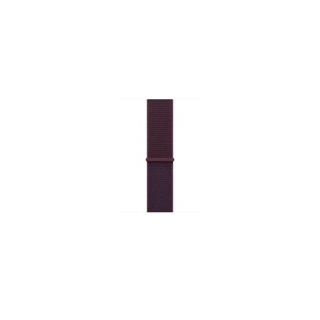Watch Acc/46/Burgundy Sport Loop