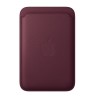 iPhone FineWoven Wallet with MS - Burgundy