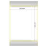 Label, Paper, 102x127mm Direct Thermal, Z-Select 2000D, Coated, Permanent Adhesive, 25mm Core, Perforation