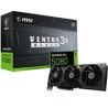 MSI VGA NVIDIA GeForce RTX 5080 16G VENTUS 3X OC BLACK, RTX 5080, 16GB GDDR7, 3xDP, 1xHDMI