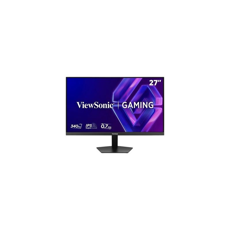 ViewSonic VX2738-2K 27" IPS QHD 2560x1440 flat 0.7ms MPRT 340Hz gaming monitor, 2 HDMI, DisplayPort, úzký rámeček