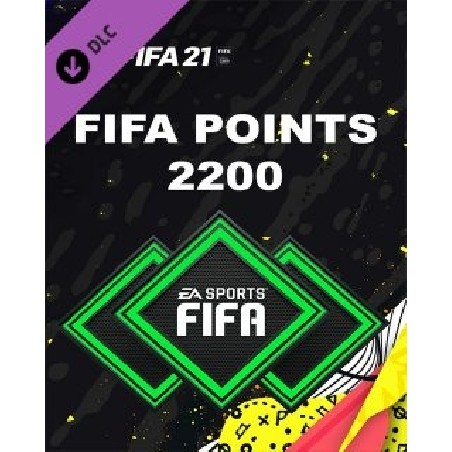 FIFA 21 2200 FUT Points – herní kredit pro PC (elektronická licence)