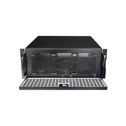 CHIEFTEC skříň Rackmount 4U ATX/EATX UNC-409S-AIO-OP, bez zdroje, Black