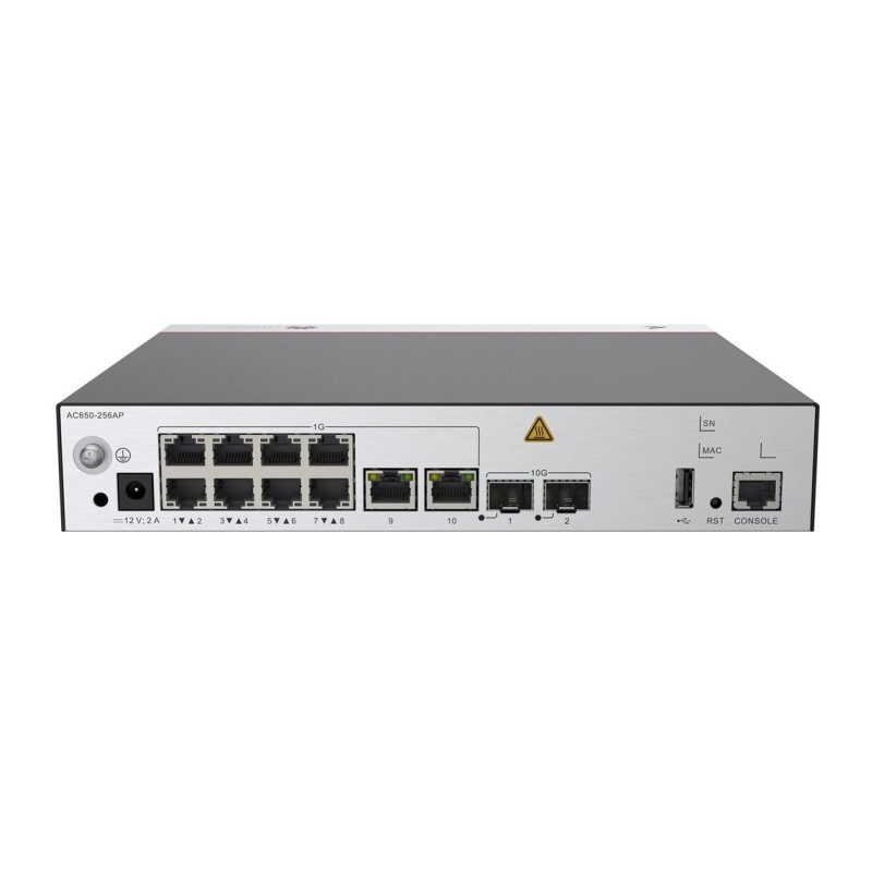 Huawei eKit AC650-256AP WAC Controller, správa 256 AP, 10G, 2SFP+, 10Gbps, Cloud Managed, Rack