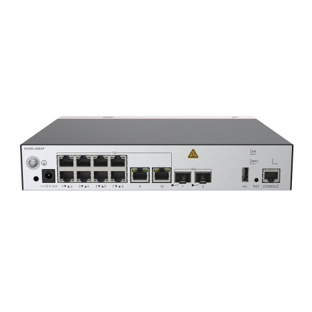 Huawei eKit AC650-256AP WAC Controller, správa 256 AP, 10G, 2SFP+, 10Gbps, Cloud Managed, Rack