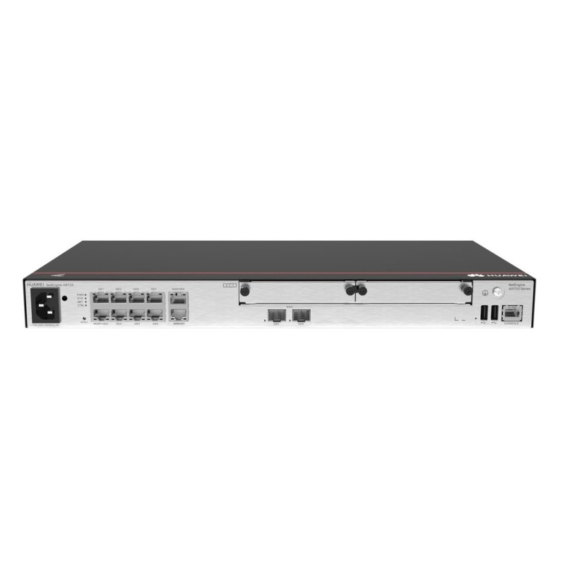 Huawei eKit AR720 Multi-WAN Router 2G Combo WAN, 8G LAN, 2x USB, 2x SIC, VPN, Rack