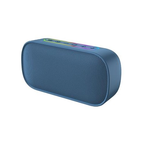 GENIUS repro SP-928BT/ IPX7/ Bluetooth 6.0/ 8W/ mikrofon/ dobíjecí USB-C/ modrá