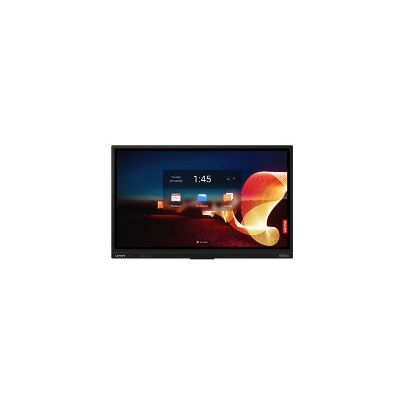 Lenovo TV T65 with Camera, 65 IPS MT 16:9 3840x2160 60Hz 400cmd 1200:1 8ms Speakers 2x15W Android 9 3Y