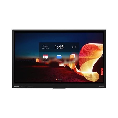 Lenovo TV T65 with Camera, 65 IPS MT 16:9 3840x2160 60Hz 400cmd 1200:1 8ms Speakers 2x15W Android 9 3Y