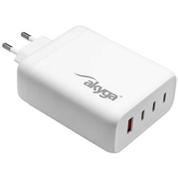 TRX USB Nabíječka AK-CH-24 USB-A + 3x USB-C PD 5-28V / max. 5A 140W Quick Charge 3.0 GaN