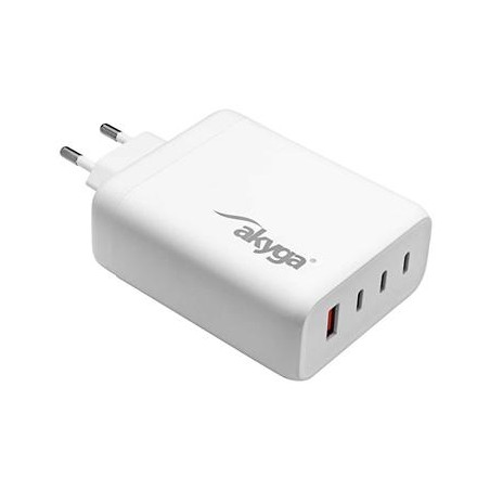 TRX USB Nabíječka AK-CH-24 USB-A + 3x USB-C PD 5-28V / max. 5A 140W Quick Charge 3.0 GaN