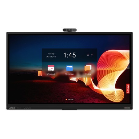 Lenovo TV T75 with Camera, 75 IPS MT 16:9 3840x2160 60Hz 400cmd 1200:1 8ms Speakers 2x15W Android 9 3Y