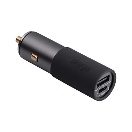 TRX USB nabíječka do auta AK-CH-26 USB-A + USB-C PD 5-20V / max. 5A 100W Quick Charge 3.0 GaN