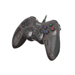 Drátový gamepad Genesis MANGAN 200, pro PC, vibrace, černý