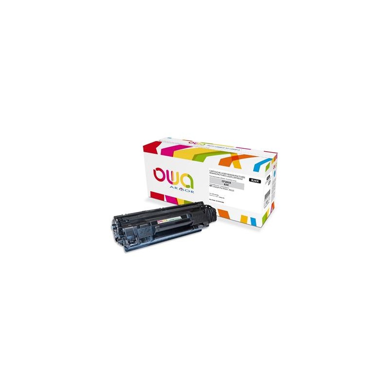 OWA Armor toner pro HP Laserjet Pro M201, M225, 2200str., černá/black (CF283X)