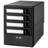 Areca Desktop RAID, 4x 3.5" HDD, 2x40Gb/s TB3 & USB-C, RAID 0/1/10/3/5/6, Single Disk, JBOD