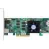 ARECA Tri-mode RAID card 8-port int. (SFF-8654) 8GB DDR4, PCIe4.0 x8 Card, LP