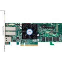 ARECA Tri-mode RAID card 8-port ext. (2x SFF-8644) 8GB DDR4, PCIe4.0 x8 Card, LP