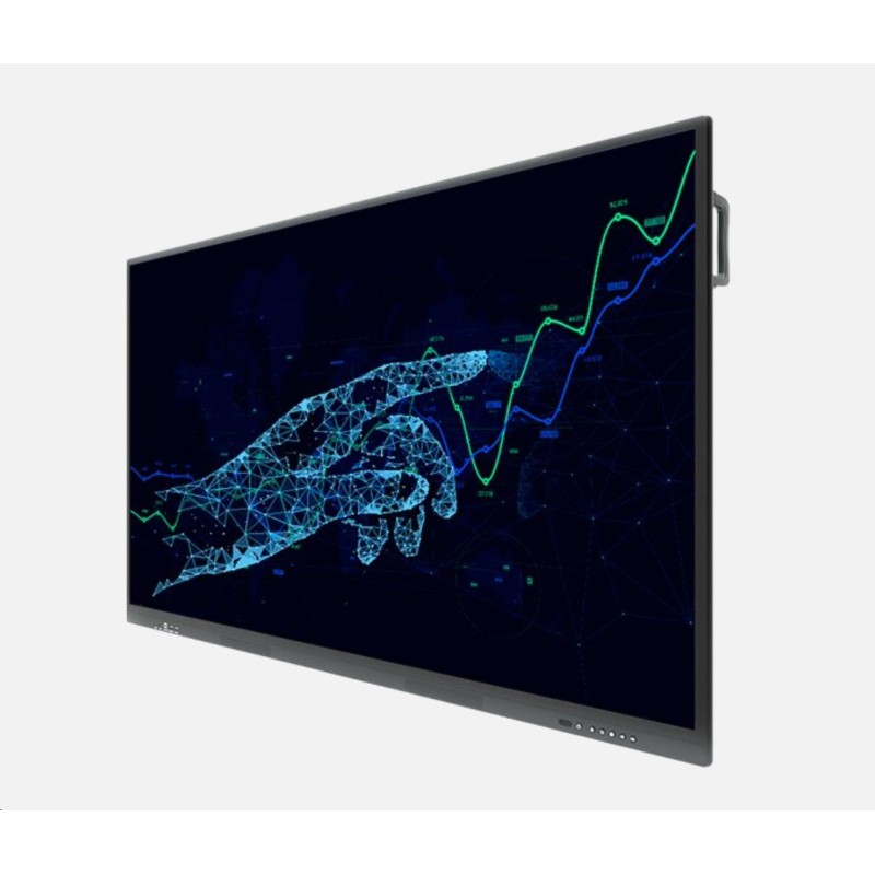 Prestigio Solutions MultiBoard 65" Light Series, UHD 3840x2160 / 20point MT/ CPU ARM / RAM 3GB / ROM 32GB / Android 8.0