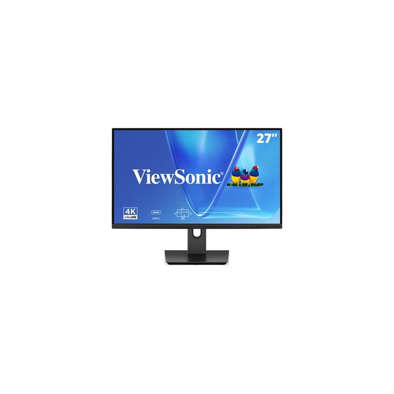 ViewSonic VG2719U-4K 27" UHD Frameless IPS Monitor with 2 HDMI, DP ,USB type C,USB, dual speakers, ergonomický stojan