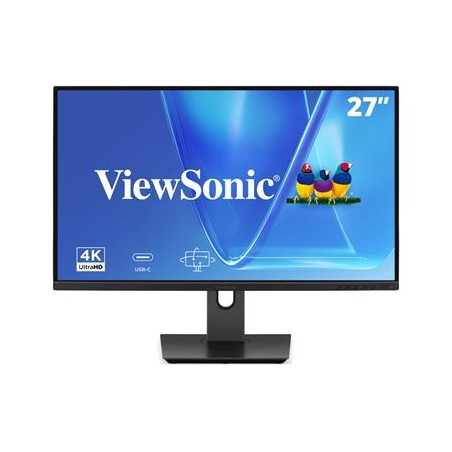 ViewSonic VG2719U-4K 27" UHD Frameless IPS Monitor with 2 HDMI, DP ,USB type C,USB, dual speakers, ergonomický stojan