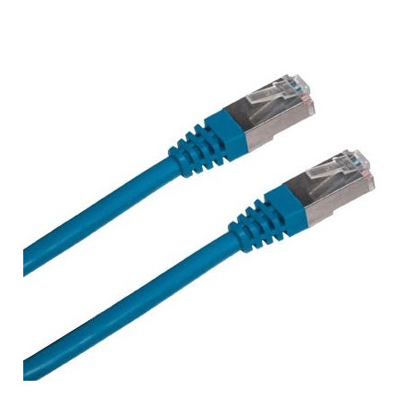 DATACOM Patch kabel FTP CAT5E 0,5m modrý