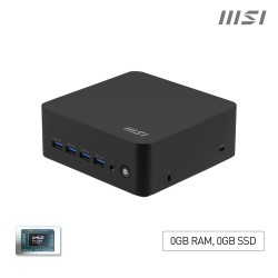 MSI PC Cubi Z AI 8M-004BEU, R9 8945HS, N/A, N/A SSD, N/A, No OS, Black
