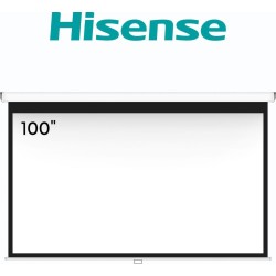 Plátno Hisense PM100H, 100", ručně stahovací