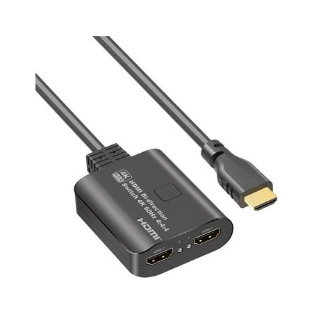 PremiumCord HDMI 2.0 Switch 4K@60Hz, 4:4:4 obousměrný 2-1 nebo 1-2 KHSWIT21B