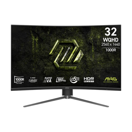 MSI MAG/325CQPF E18/31,5"/VA/QHD/180Hz/0,5ms/Černá/3R