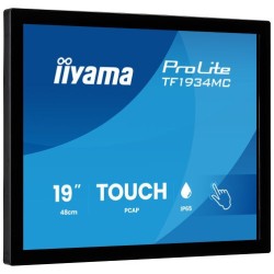 Iiyama 19IN PCAP Touchscreen Frameless/Glass Design 10-Point Touch 1280