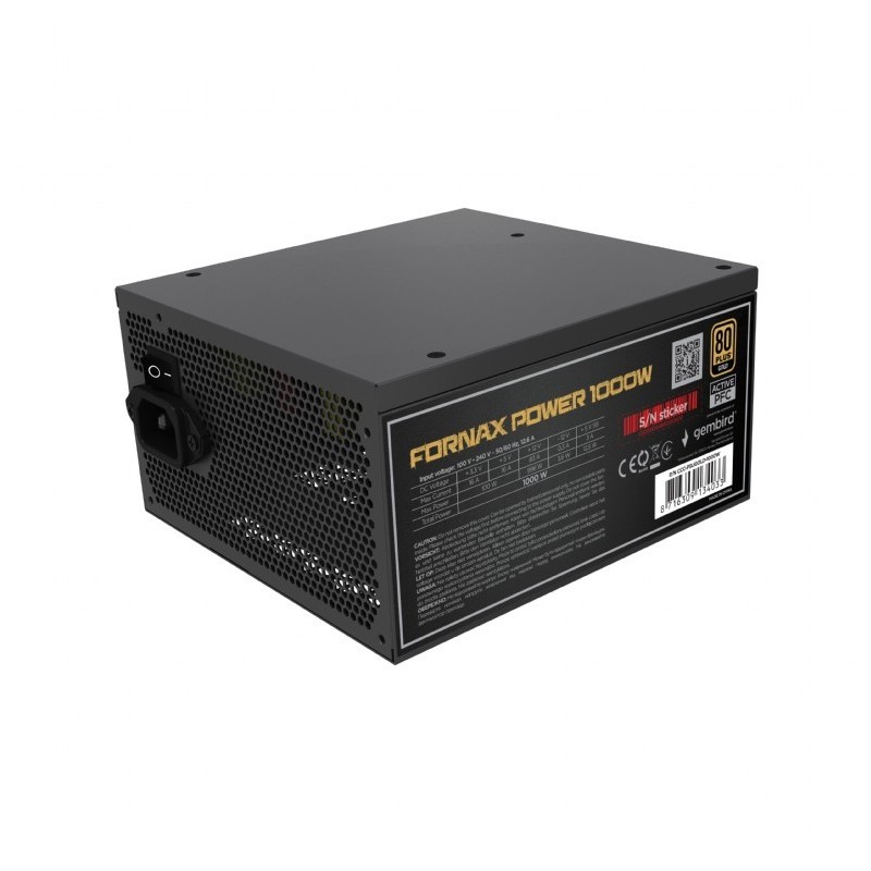 GEMBIRD FX modular 1000W Gold ATX 3.1