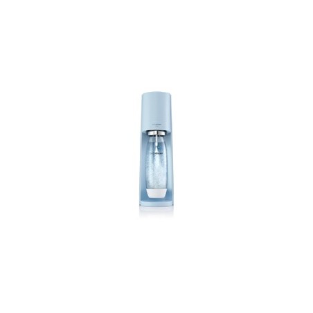 SodaStream Terra Blue výrobník sody, mechanický, 1l láhev SodaStream Fuse, bombička s CO2, modrý