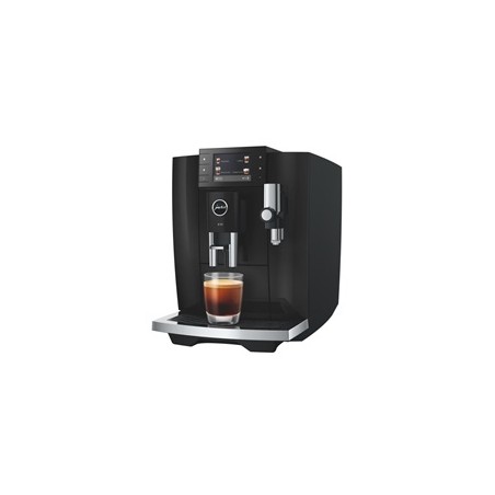 JURA E8 Piano Black automatický kávovar, 27 nápojů, Hot/Light Brew, Sweet Foam, P.A.G.2, One-Touch