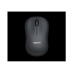 BAZAR - Logitech Wireless Mouse M220 Silent, black, poškozený obal