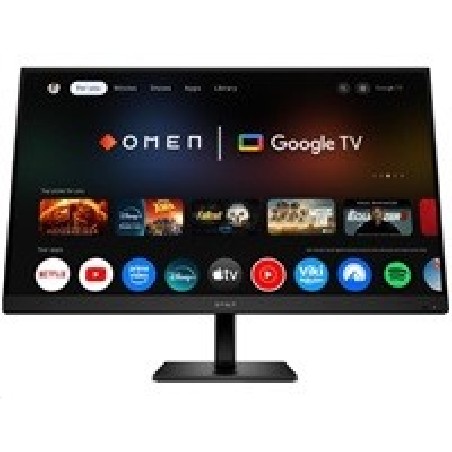 BAZAR - LCD HP OMEN 32x 80 cm, 31,5", 4k IPS 144Hz 400 nits Google TV, HDMI 2.0,DP 1.4 USB-C - Rozbaleno (Komplet)