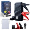 3mk Motio HyperBoost Flow startovací zdroj, 1500 A, 10 000 mAh, Smart Start kabely, LED