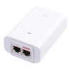 BAZAR - UBNT U-POE - Gigabitový PoE injektor 48V/0.32A (15,4W) - bílý - Poškozený obal (Komplet)