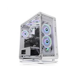 THERMALTAKE Case Core P6 Snow, ATX, Průhledná bočnice, bílá