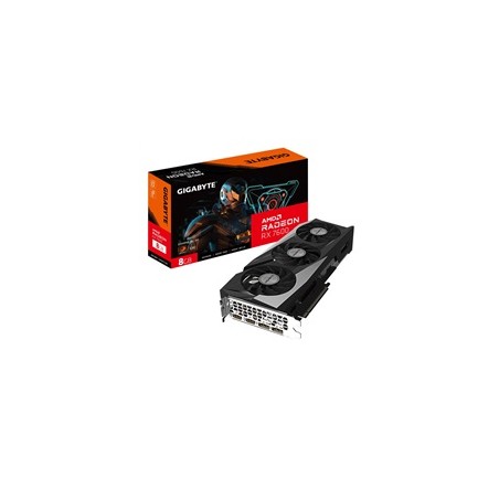BAZAR - GIGABYTE VGA AMD Radeon RX 7600 GAMING OC 8G, 8G GDDR6, 2xDP, 2xHDMI - Po opravě (Komplet)