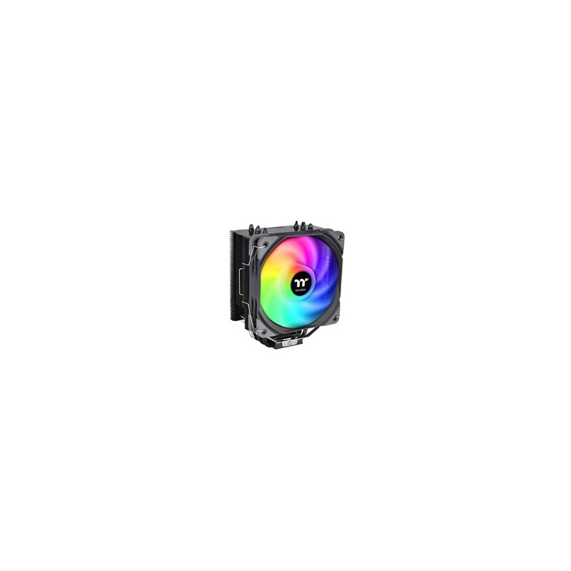 THERMALTAKE Chladič CPU UX200 SE ARGB, 1x120mm, LGA1851, AM5, černá