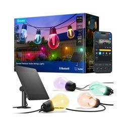 Govee RGBICW Smart solární zahradní retěz 8 žárovek