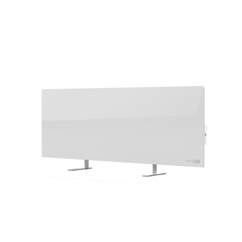 AENO GH1s Chytré Topení, infrared + konvekce, tvrzené sklo, 700W, Bílá - LEHCE POŠKOZENÝ OBAL