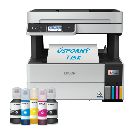EPSON tiskárna ink EcoTank L6499, 4v1, A4, 1200x4800dpi, 37ppm, USB, Duplex, PCL, Záruka 5 let po registraci zdarma
