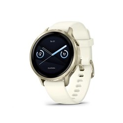 Garmin Venu® 4 - 41 mm Lunar Gold / Bone silikonový řemínek
