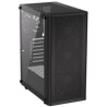 BAZAR - Endorfy skříň Ventum 200 Air/ 4x120mm PWM fan / 2xUSB / tvrzené sklo / černá - Poškozený obal