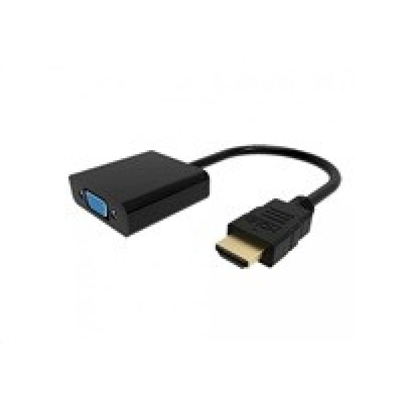 WG - Adaptér HDMI (male) to VGA (female D-Sub DE-15)